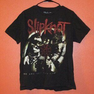 Slipknot Not Your Kind Men Large Black White Red Graphic Short Sleeve Shirt